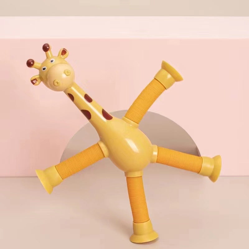  Stretch Giraffe - Flexible Saugnäpftassenspielzeug für Kinder-5