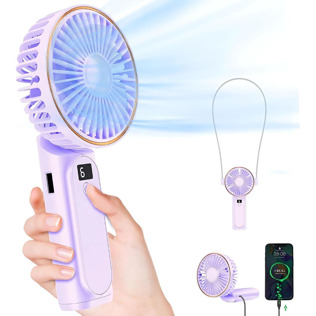 BREEZIX – Mini abanicos de mano para un enfriamiento rápido