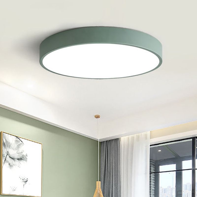 Variant image for LED Deckenleuchte Rosa Grau 40 cm Metall für Wohnzimmer Schlafzimmer-3
