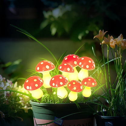 MUSHROOMNEST – Solar Hofleuchte im Pilzdesign für magische Außenbereiche