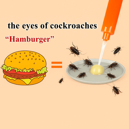 EXTERMINIQ – 3 unidades de cebo en gel para cucarachas (10g) para el control efectivo de plagas