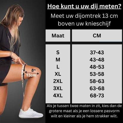 Power Pro Kniebandage Sport mit Silikonkissen für Stabilität und Komfort-3