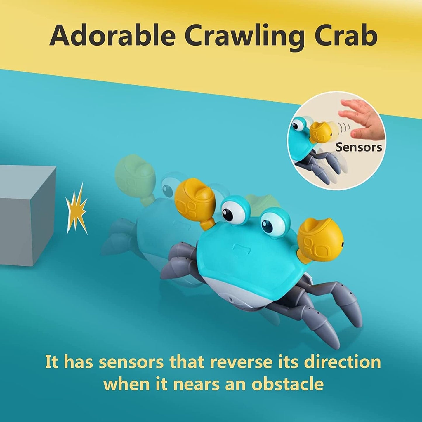 Bezaubernde Crawl -Krabbe - Erforschen Sie die Welt mit dem bezaubernden Krabbelspielfreund-2
