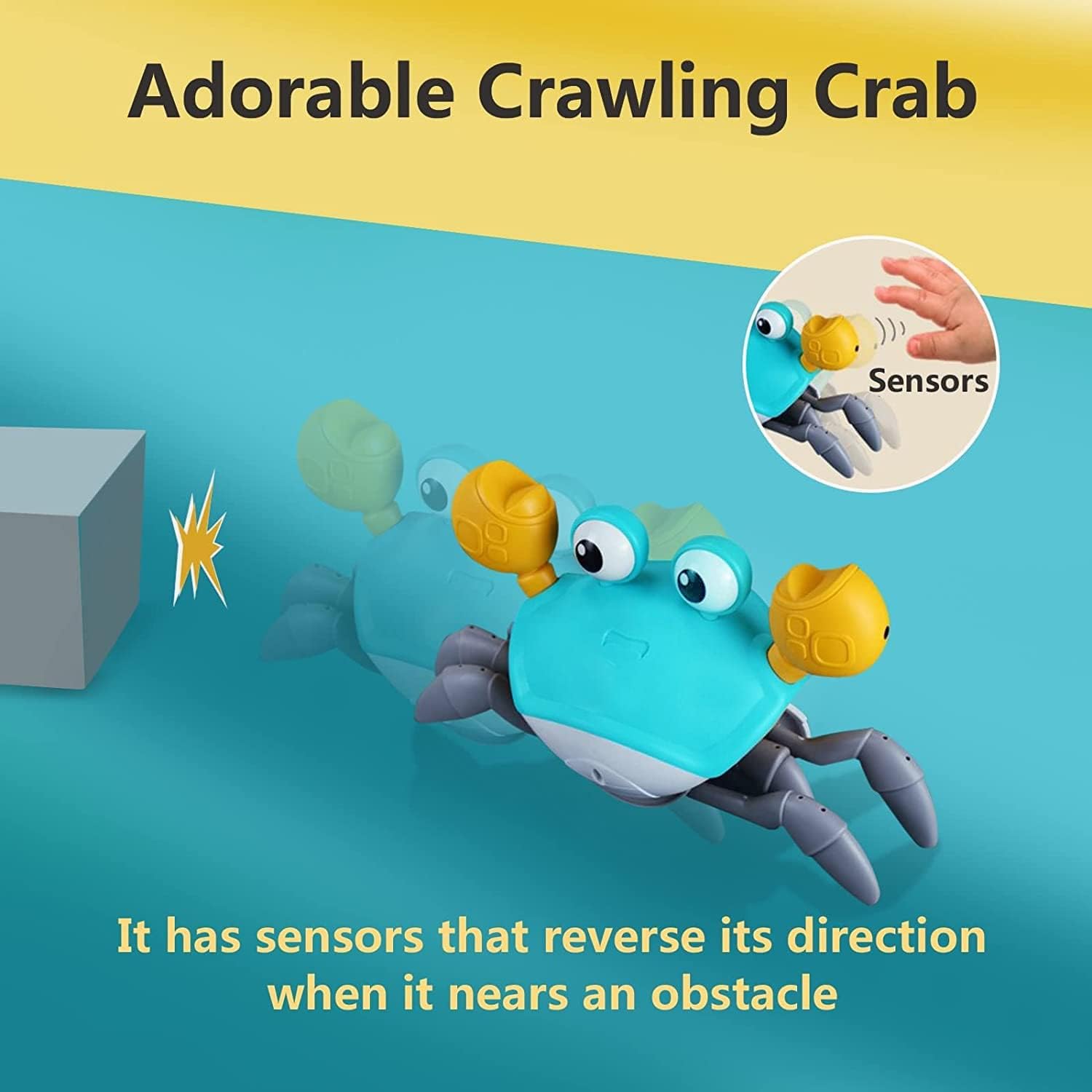 Bezaubernde Crawl -Krabbe - Erforschen Sie die Welt mit dem bezaubernden Krabbelspielfreund-2
