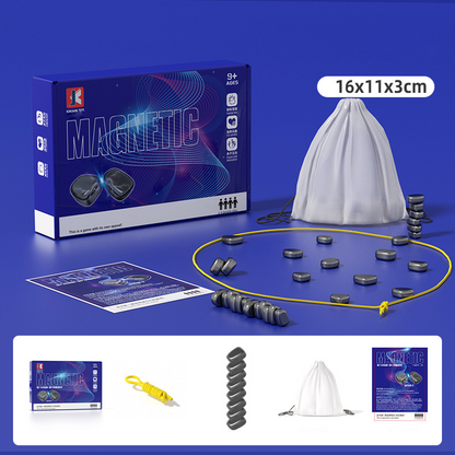 Magnetisches Schachspiel für Kinder – Pädagogisches Strategiespiel zum Schach Spielen und Lernen-3