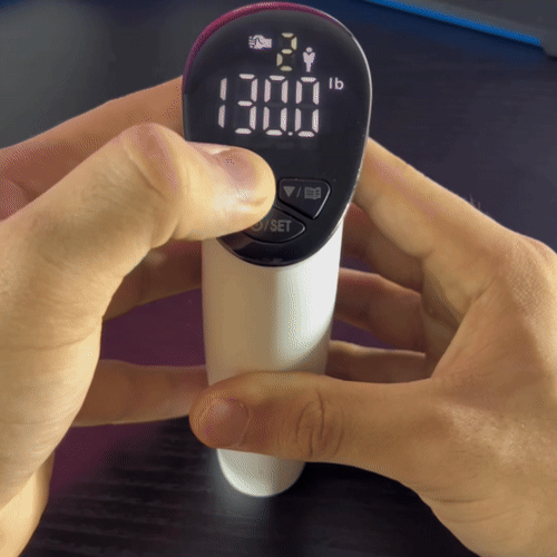 PowerGrip Pro - Digitales Griffkraftmessgerät mit LED-Anzeige zur Handstärkung-4