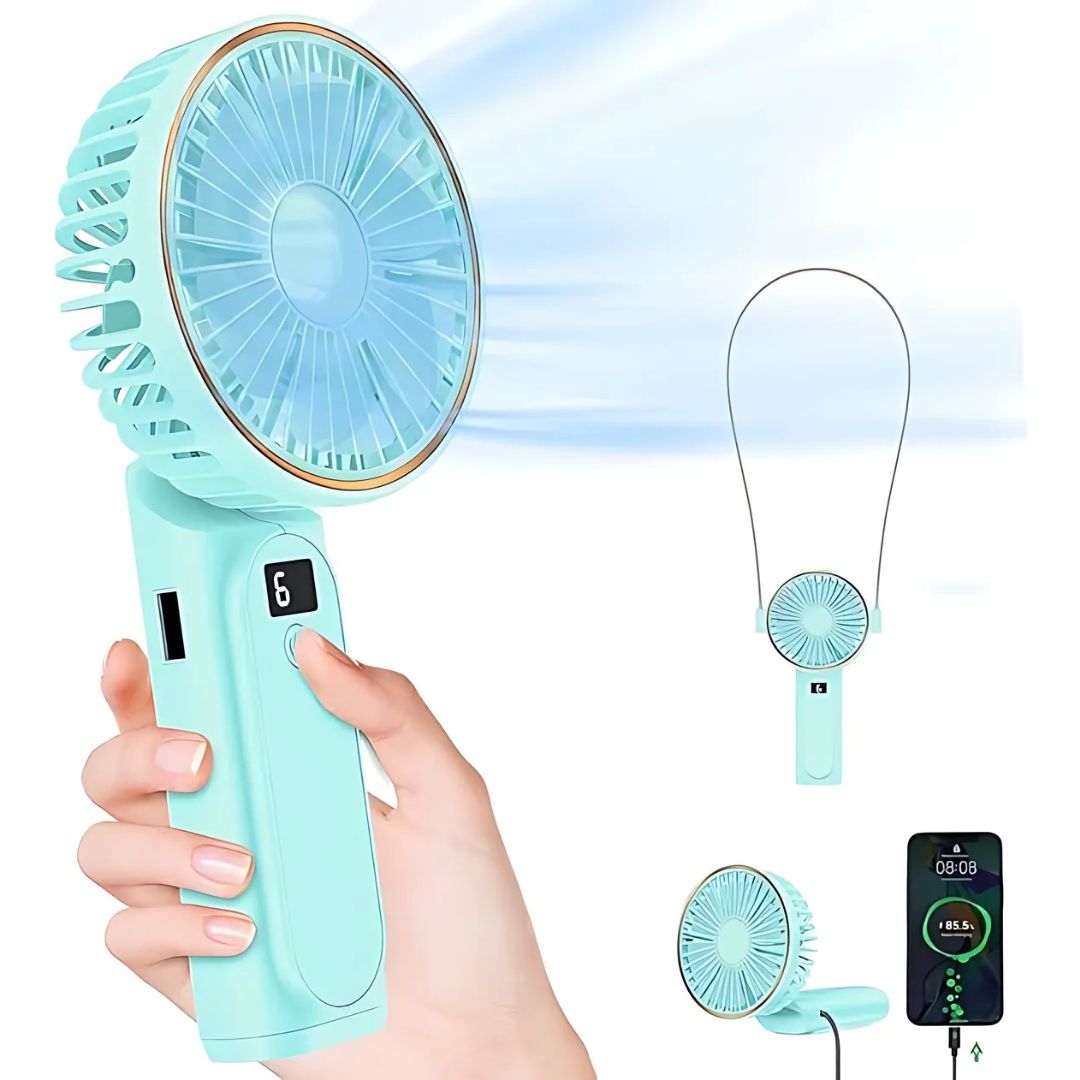 BREEZIX – Mini abanicos de mano para un enfriamiento rápido