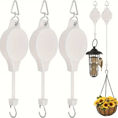 GARDENLIFT – Höhenverstellbares Aufhängesystem für Pflanzen & Vogelhäuser