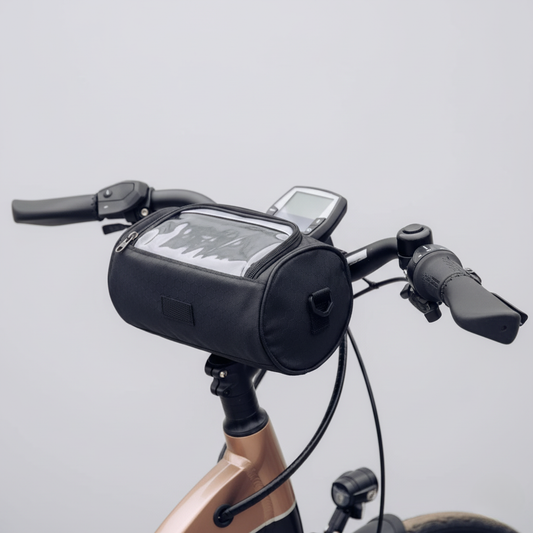 RIDEBAG – Waterproof Bicycle Handlebar Bag with Touchscreen Access