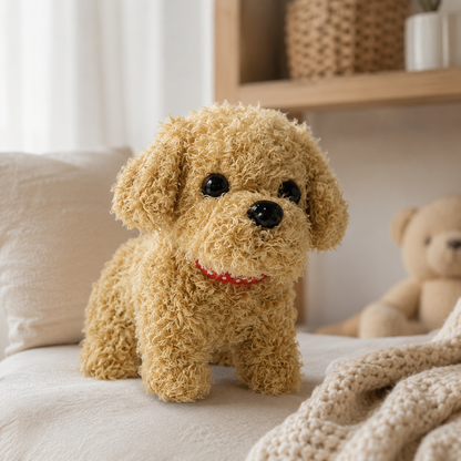 ROBOTDOG - Chien robot en peluche interactif avec mouvements et sons pour un jeu créatif et réaliste chez les enfants