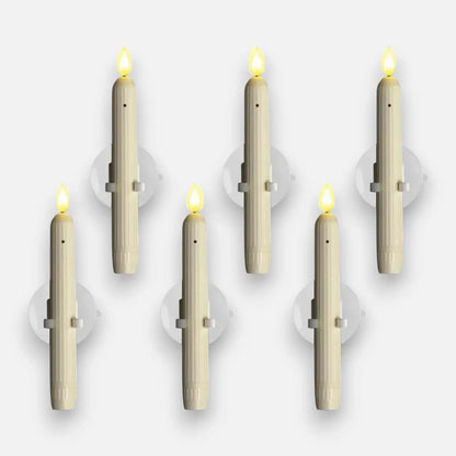 NIVELLA – Stilvolle LED-Fensterkerzen mit Timerfunktion
