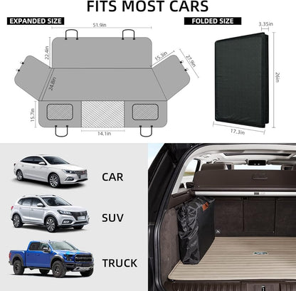 PAWTRIP – Funda impermeable para asiento de coche para viajes sin estrés con perros