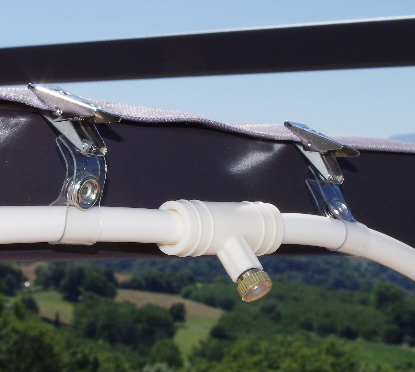 AquaCool spray irrigation system - cooling & irrigation for outdoor areas