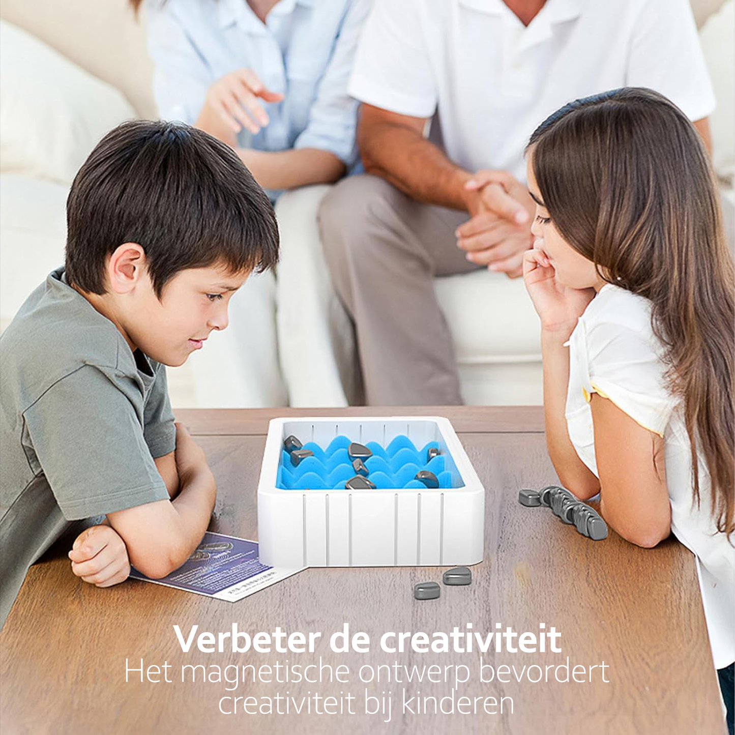 Magnetisches Schachspiel für Kinder – Pädagogisches Strategiespiel zum Schach Spielen und Lernen-5