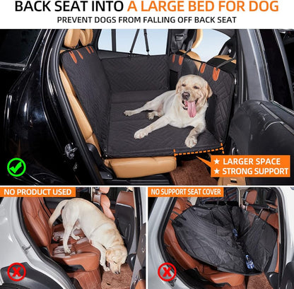 PAWTRIP – Funda impermeable para asiento de coche para viajes sin estrés con perros