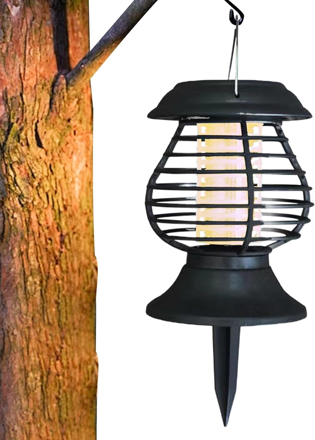 SolarGuard mosquito lamp - Solar LED insect repellent for outdoors