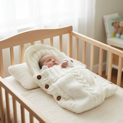 Hugnest Baby Wrap - Morbida coperta per bambini per garantire sicurezza fin dall'inizio