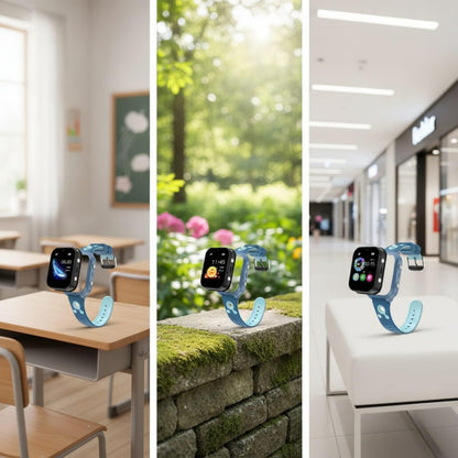 TRACKTOT – 4G Kinder-Smartwatch mit Touchscreen und Kamera