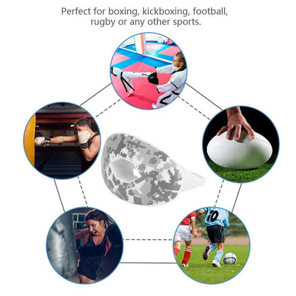 TOUGHMOUTH – American Football Mundschutz mit Lip- & Zahnschutz für Erwachsene & Jugendliche