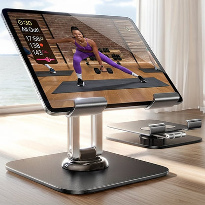FLEXIHUB – Adjustable Tablet Stand with 360° Rotation for Universal Use