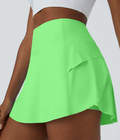 DANCEFLOW – 2-in-1 dansrok met geïntegreerde shorts en verborgen achterzak