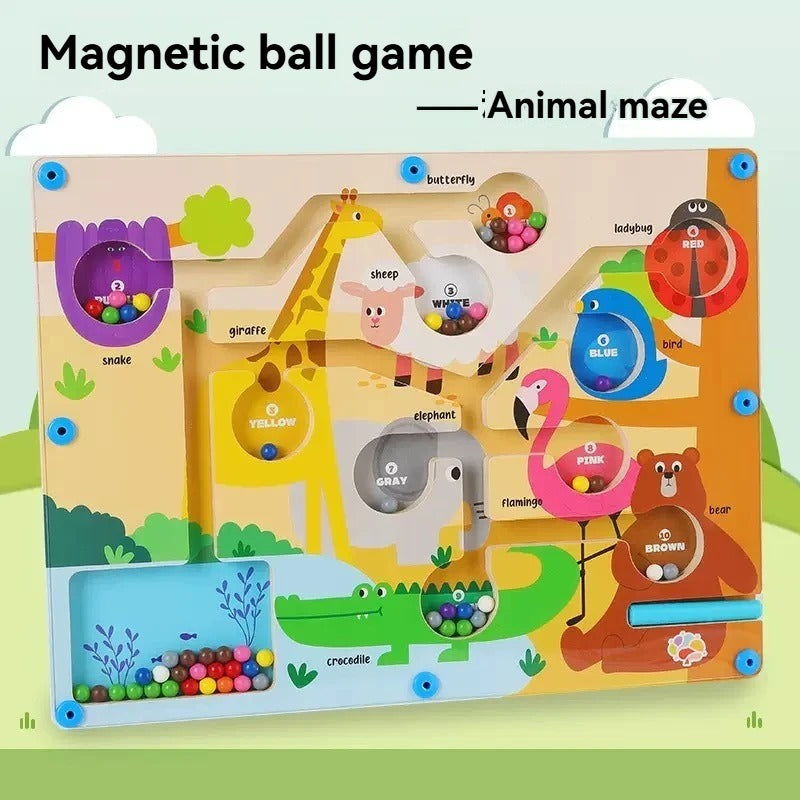ColorQuest – Juego magnético de colores y números para niños a partir de 3 años