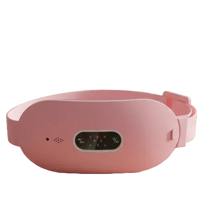 Relaxease Portable Massage & Heating Pad - Soulagement des douleurs menstruelles et abdominales grâce à la chaleur du graphène et au massage par vibrations