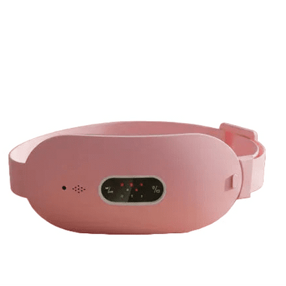Relaxease Portable Massage & Heating Pad - Soulagement des douleurs menstruelles et abdominales grâce à la chaleur du graphène et au massage par vibrations