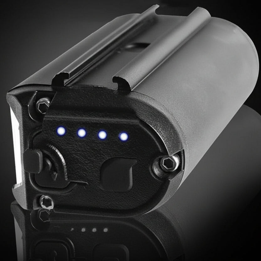 VELOFLASH – Luz LED para bicicleta 180° con batería potente