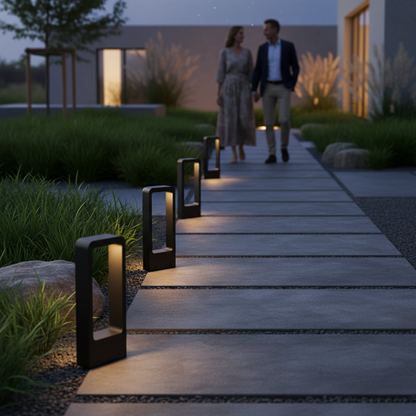 GartenGlanz – Iluminación elegante para caminos y parterres