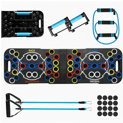 PowerFlex – Multifunktionales Trainingsboard für Brust-, Schulter- & Trizeps-Training