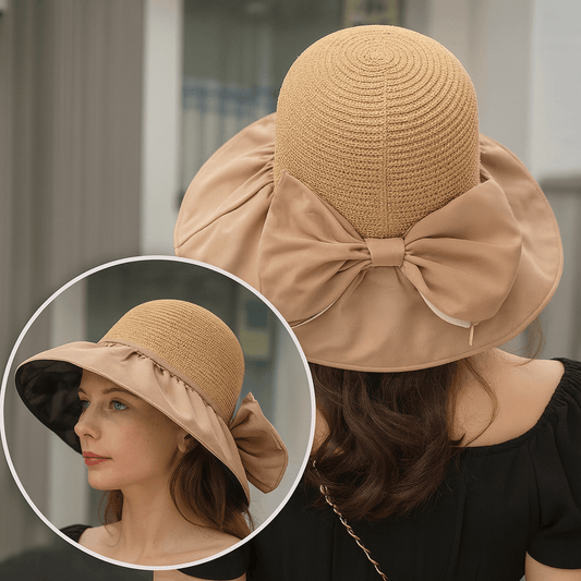 PROMENADE – Sombrero de sol elegante con ala ancha para protección UV