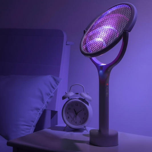 ZapGuard – Raqueta eléctrica para mosquitos 5 en 1 con luz LED