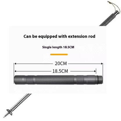 SURVIVAL TREKKER - Tactical hiking pole with multi-tool function for outdoor & emergencies