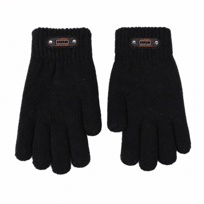 TOUCHWARM – Gants en maille pour homme avec fonction écran tactile
