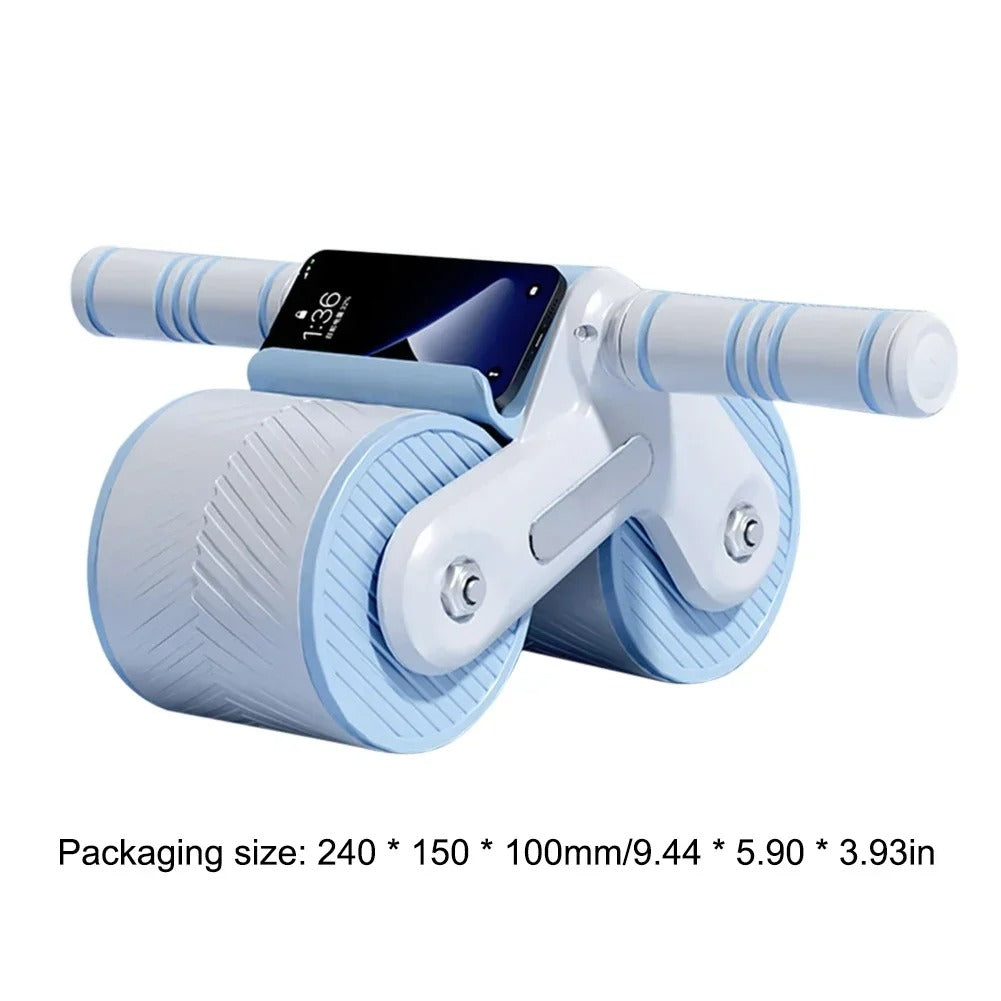 Coremaster AB-Roller - Non-slip abdominal trainer wheel with recoil function