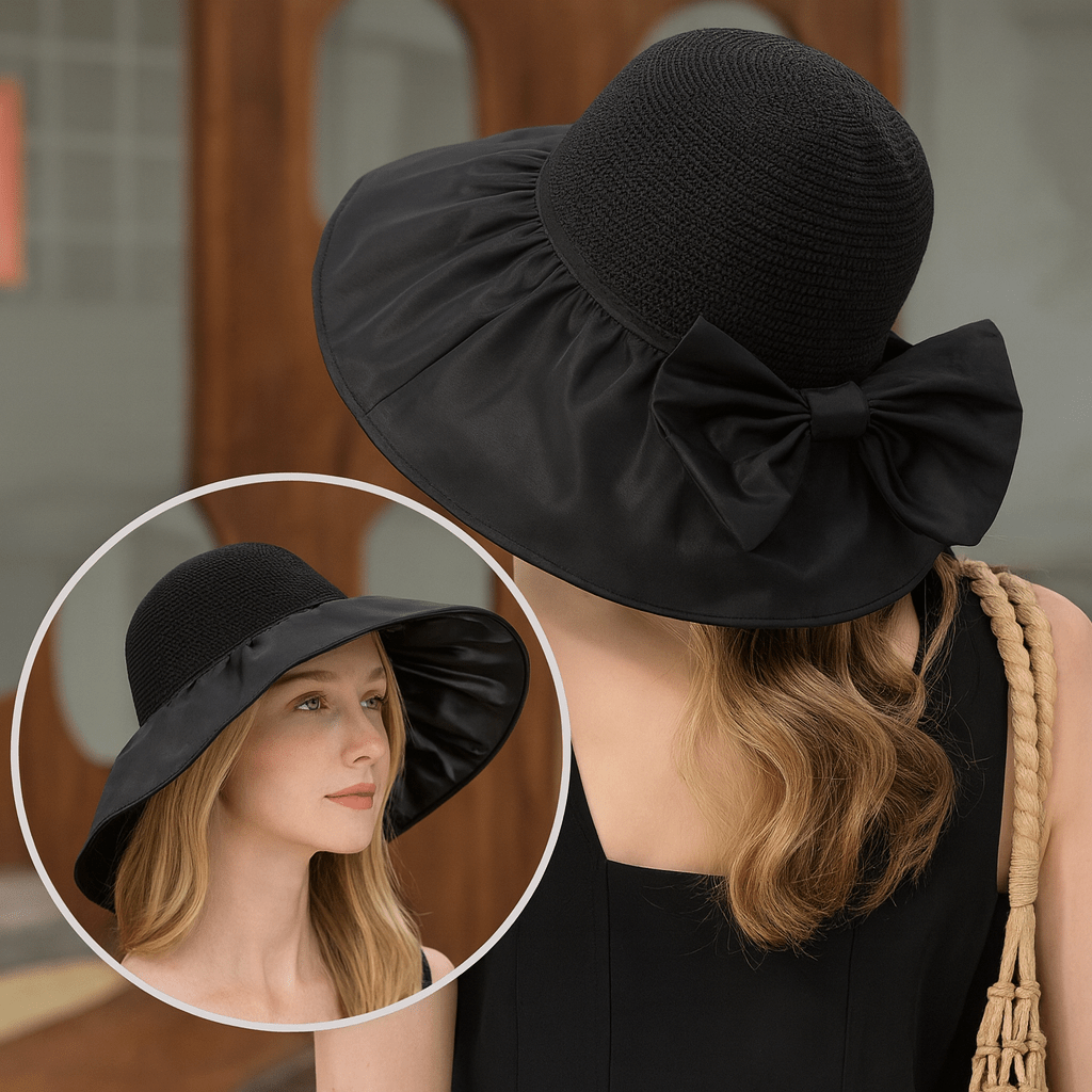 PROMENADE – Sombrero de sol elegante con ala ancha para protección UV