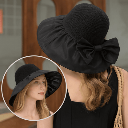 PROMENADE – Sombrero de sol elegante con ala ancha para protección UV
