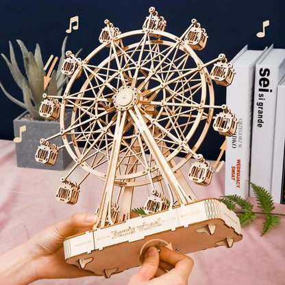 WheelCraft - 3D wooden model Ferris wheel to build yourself