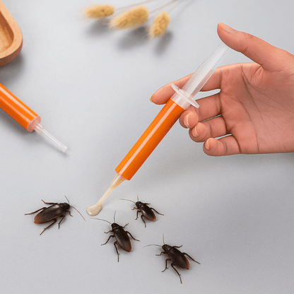 EXTERMINIQ – 3 unidades de cebo en gel para cucarachas (10g) para el control efectivo de plagas