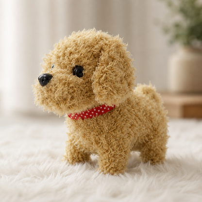 ROBOTDOG - Chien robot en peluche interactif avec mouvements et sons pour un jeu créatif et réaliste chez les enfants