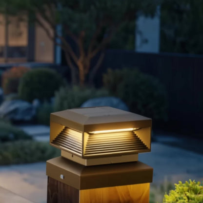 SHINEFLOW – Dekorative Solar Pfostenbeleuchtung für Terrasse & Deck