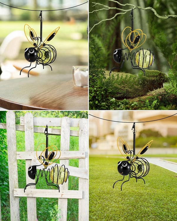  Sun Bee bringt Atmosphäre, Fröhlichkeit und Magie in Ihren Garten!-6