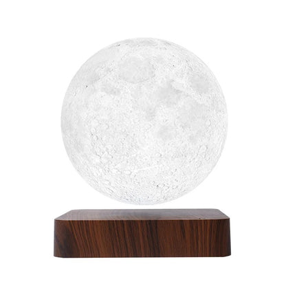 MOONFLOAT – Lámpara lunar flotante con 3 colores de luz y suspensión magnética