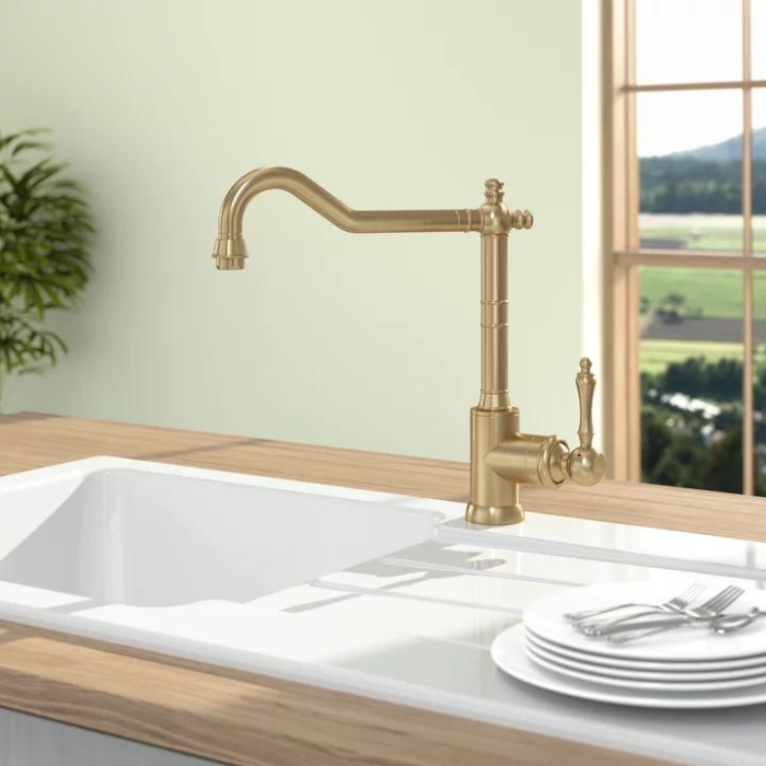 Villeroy & Boch Avia 2.0 Gold Nostalgisch Facuet Goud