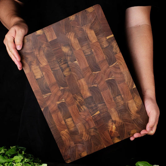 Tabla de cortar de madera de acacia PureWood – Elegante y funcional para cualquier cocina