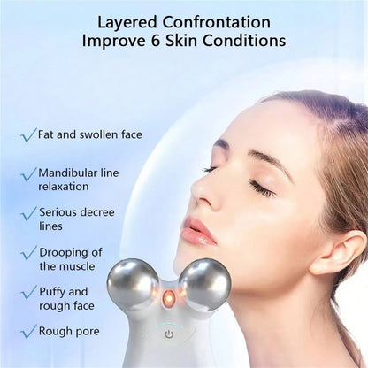 Firmglow – Dispositivo profesional de masaje facial con microcorriente para una piel más firme y suave
