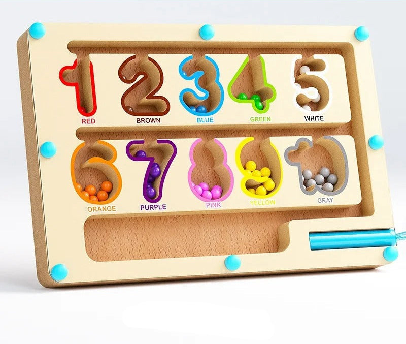 ColorQuest – Juego magnético de colores y números para niños a partir de 3 años