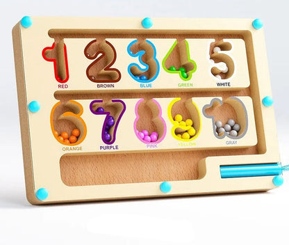 ColorQuest – Juego magnético de colores y números para niños a partir de 3 años
