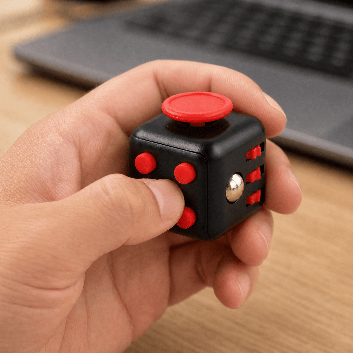 TACTIVA – Anti-stress fidget cube with 6 or 12 sides